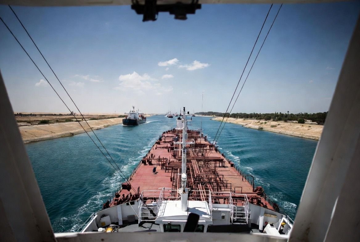 Container Ship Transit